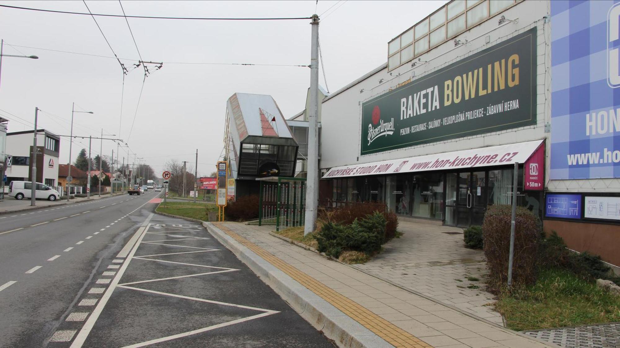 אופבה Penzion Raketa Bowling מראה חיצוני תמונה